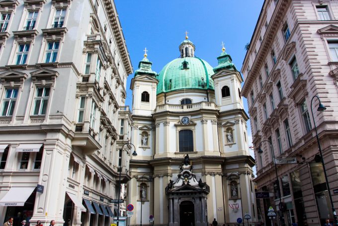 Iglesia de San Pedro, Viena.