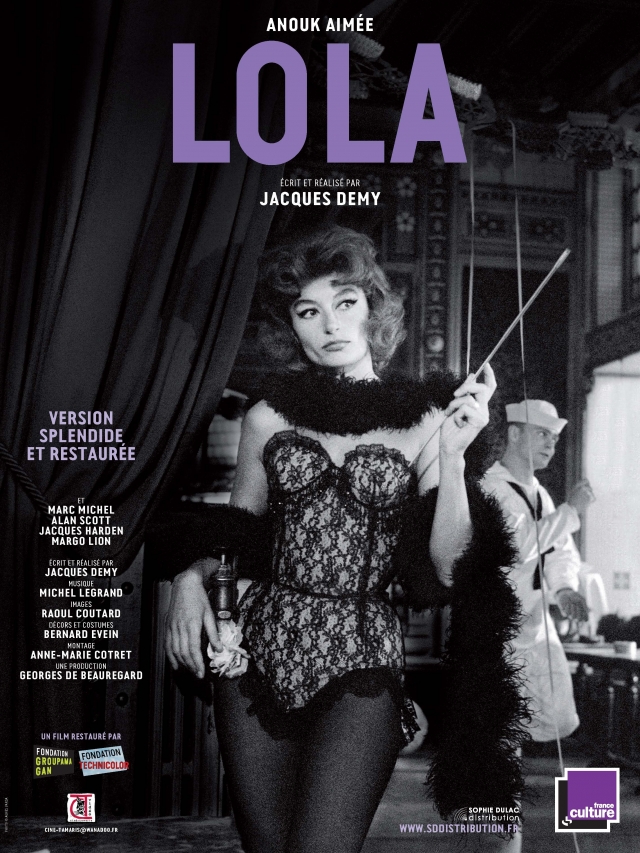 Cartel de “Lola” (1961) de Jacques Demy.