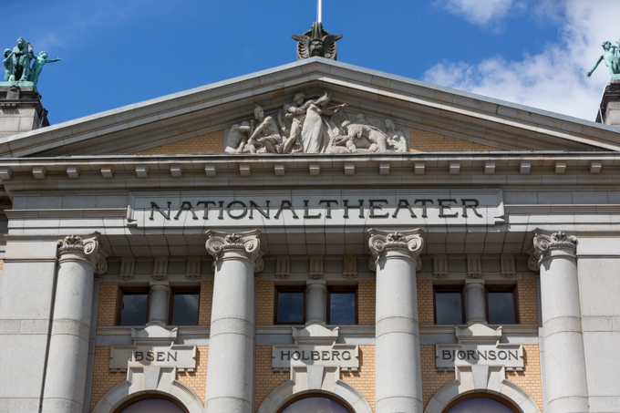 Teatro Nacional de Oslo.
