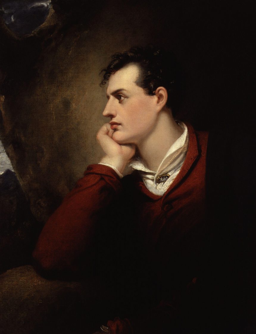 Lord Byron sufrió la muerte de su mejor amigo